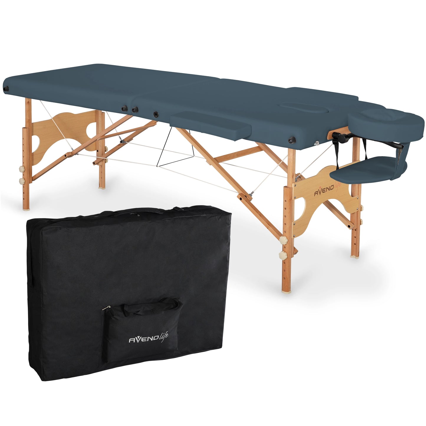Massage Table Aura Matt Touch K102 Blue