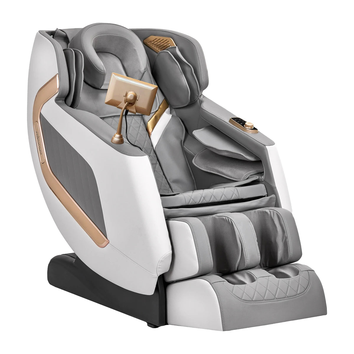 Массажное кресло Sakura Classic 802A Белое серое