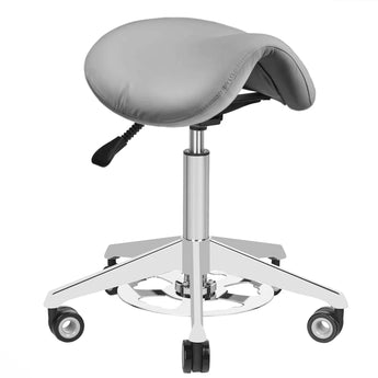 Cosmetic chair, AZZURRO 010F BUMP-UP, grey