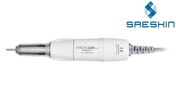Saeshin Strong 120ii, elektrisks nagu frēzes rokturis, balts