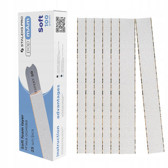Staleks Set wegwerpnagelvijlen-etuis SOFT 100 grit (25 st) DFCE-20-100W