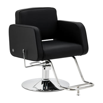 fauteuil de coiffure Omega Andromeda noir