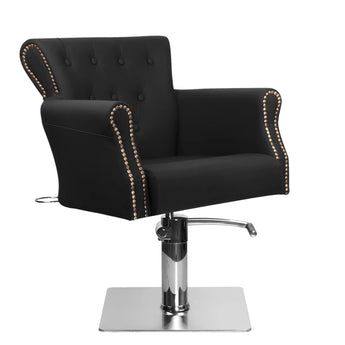 Hair system Friseurstuhl BER 8541, Schwarz