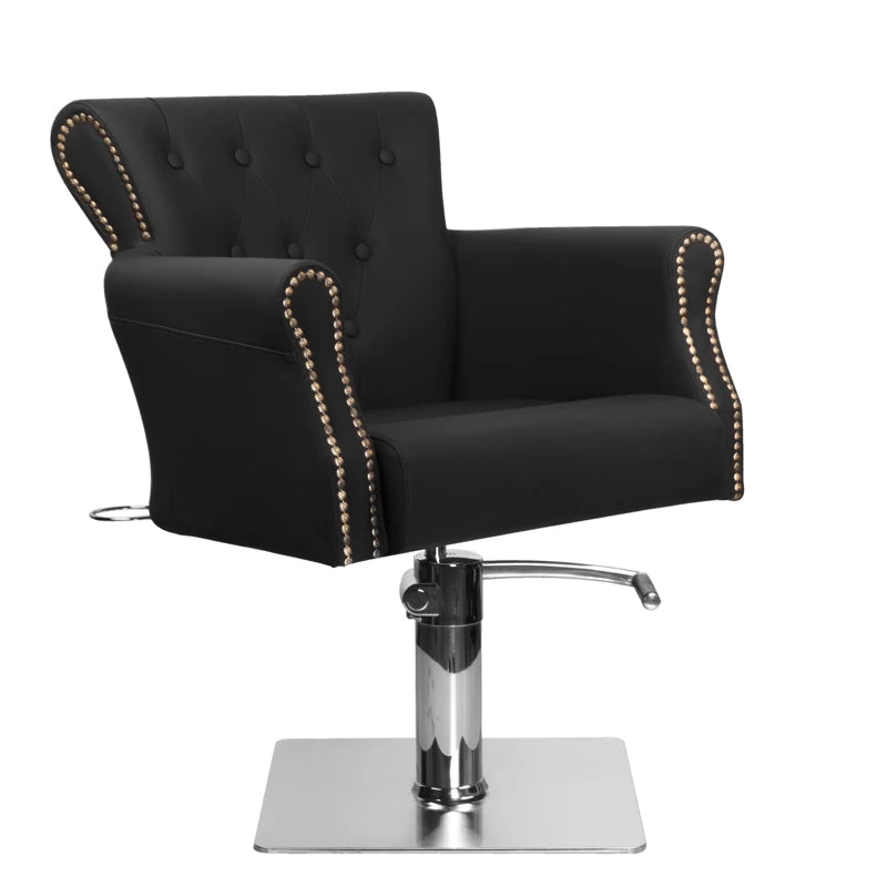 Fauteuil de coiffure cheveux system BER 8541 noir