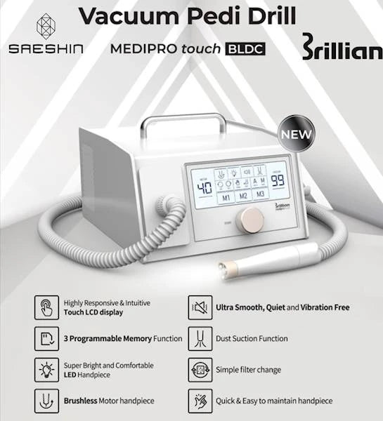 Brillian Medipro Touch Nagu frēze podoloģijai