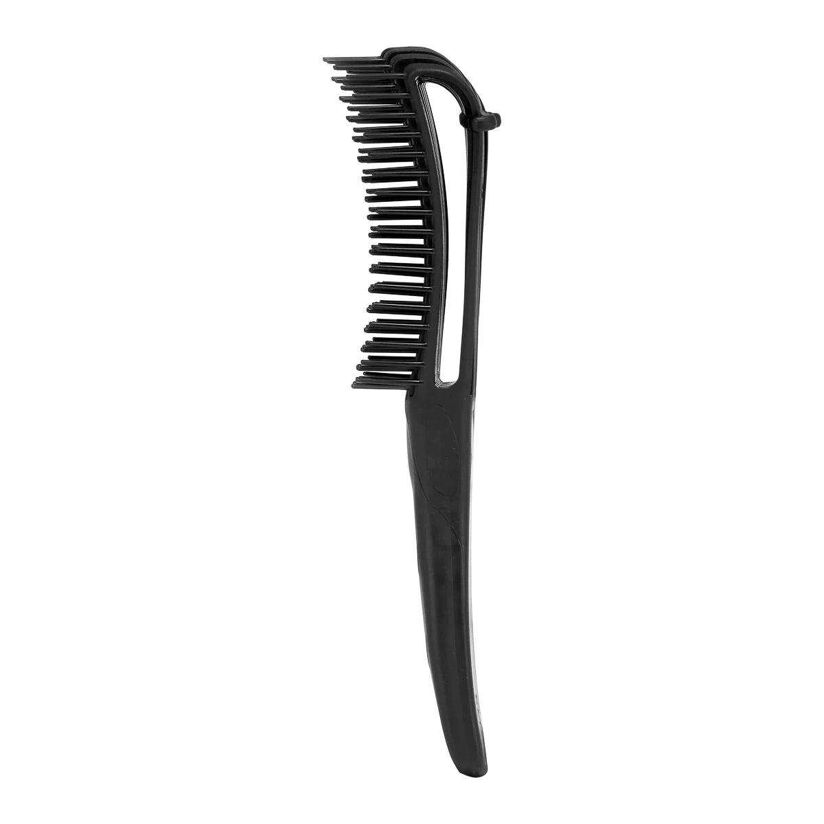 Elastīga matu suka P-868, melna