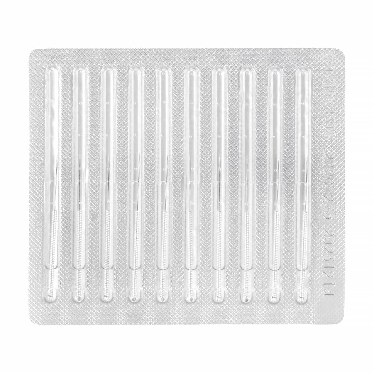 A ensemble of needles for an electrocoagulator