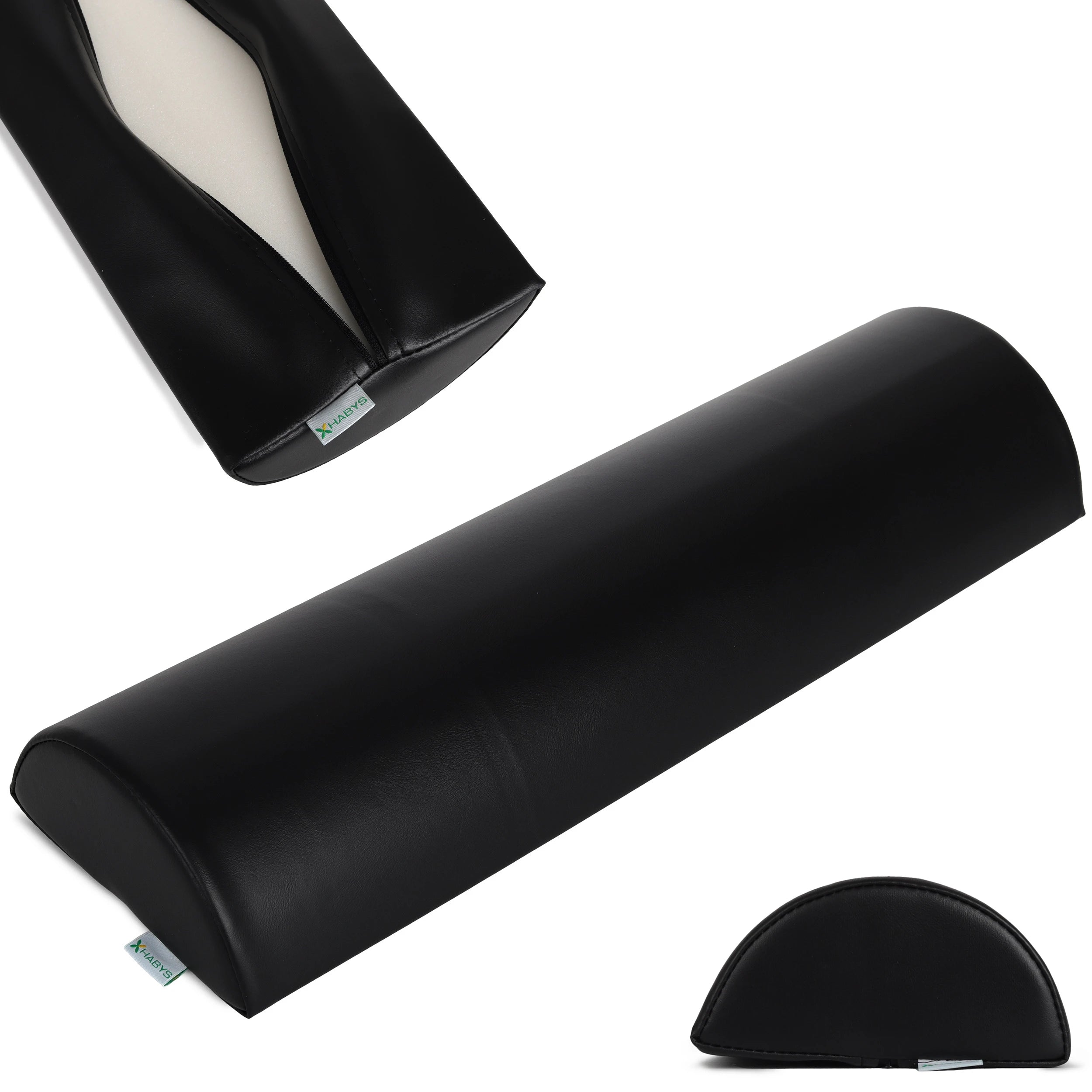 Pusapaļš balsts 60x19x9, K015 melns