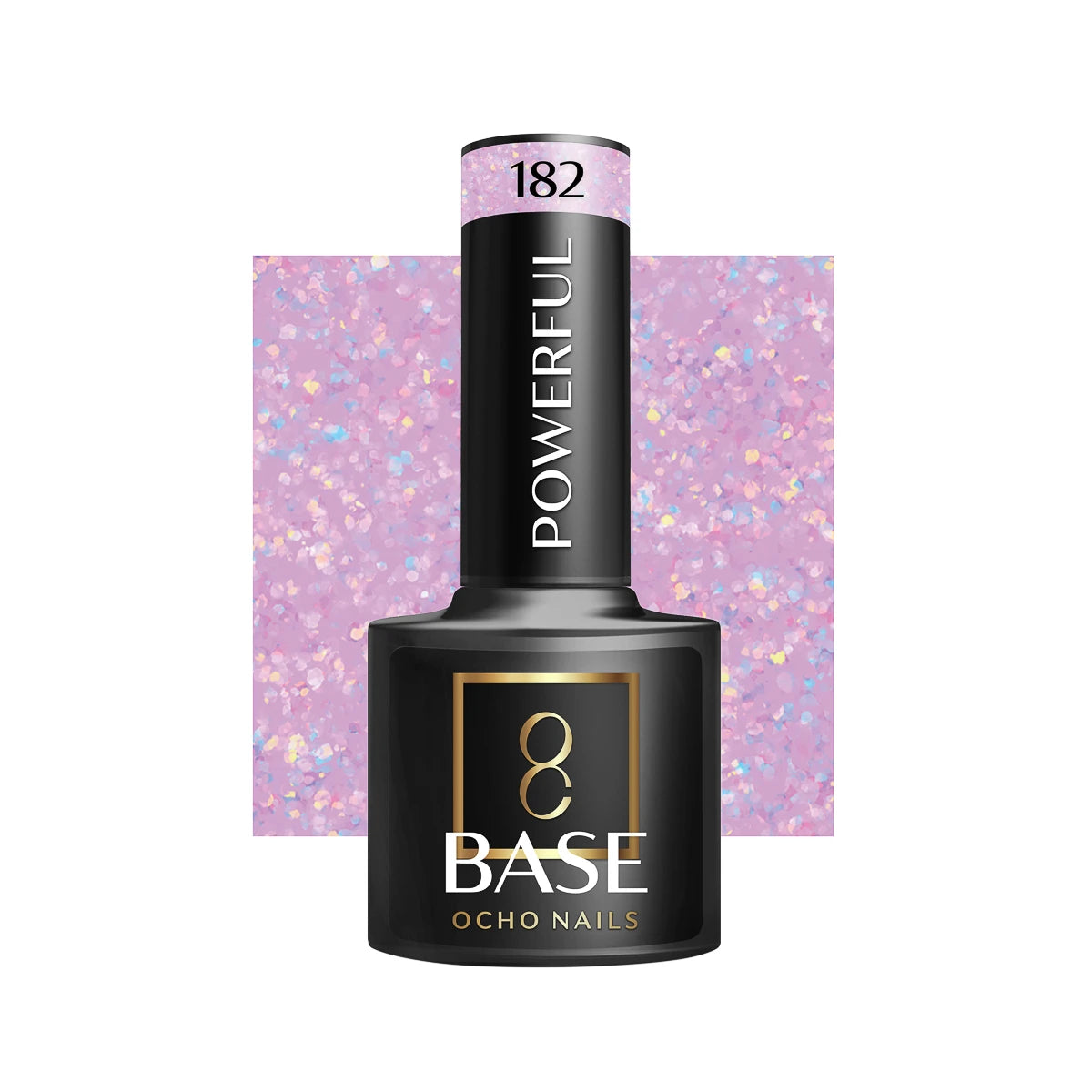 OCHO NAILS Rubber Base Powerful 182, 5 g