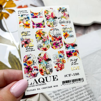 Nail art slaideri #CF-198