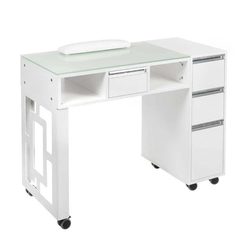 Cosmetische tafel BD-3801, Wit