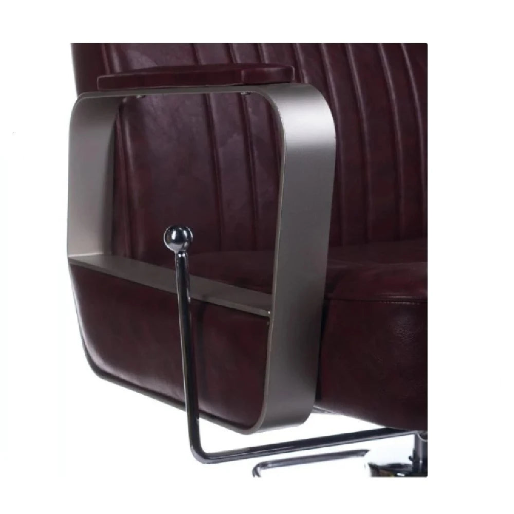 Barber Chair HOMER BH-31237, brown