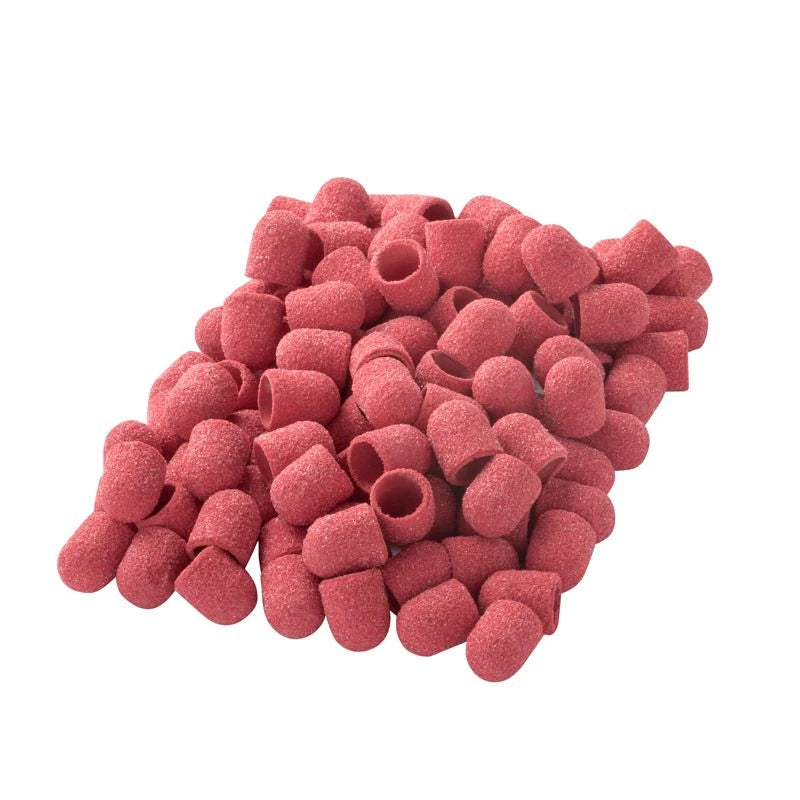 Vienreizlietojami uzgaļi pedikīram 10 mm, 60 grits, SOFT CAP, 1 gb.