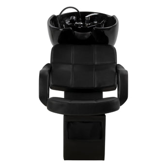 Hair System Frizētavas izlietne Komodo, melna