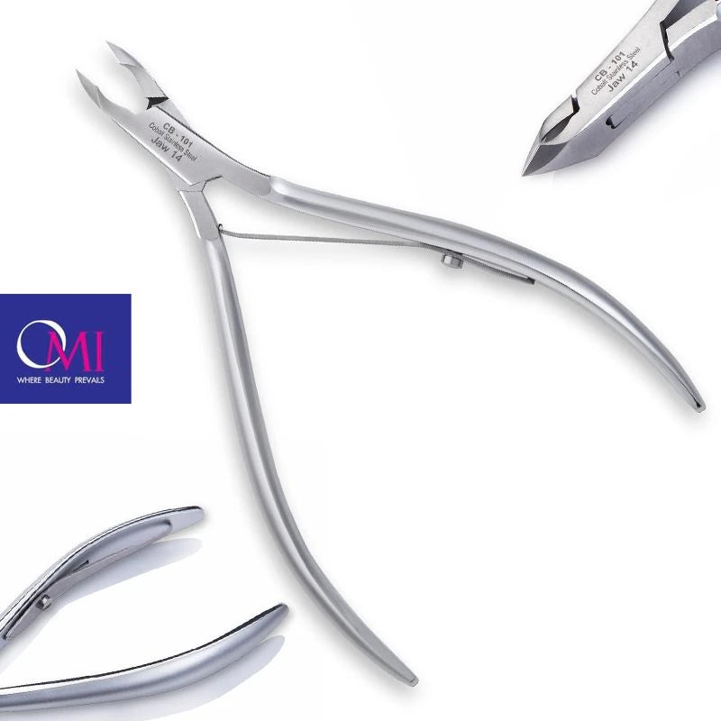 Omi pro-line cb-101 cuticle nipper jaw12 / 4mm box joint