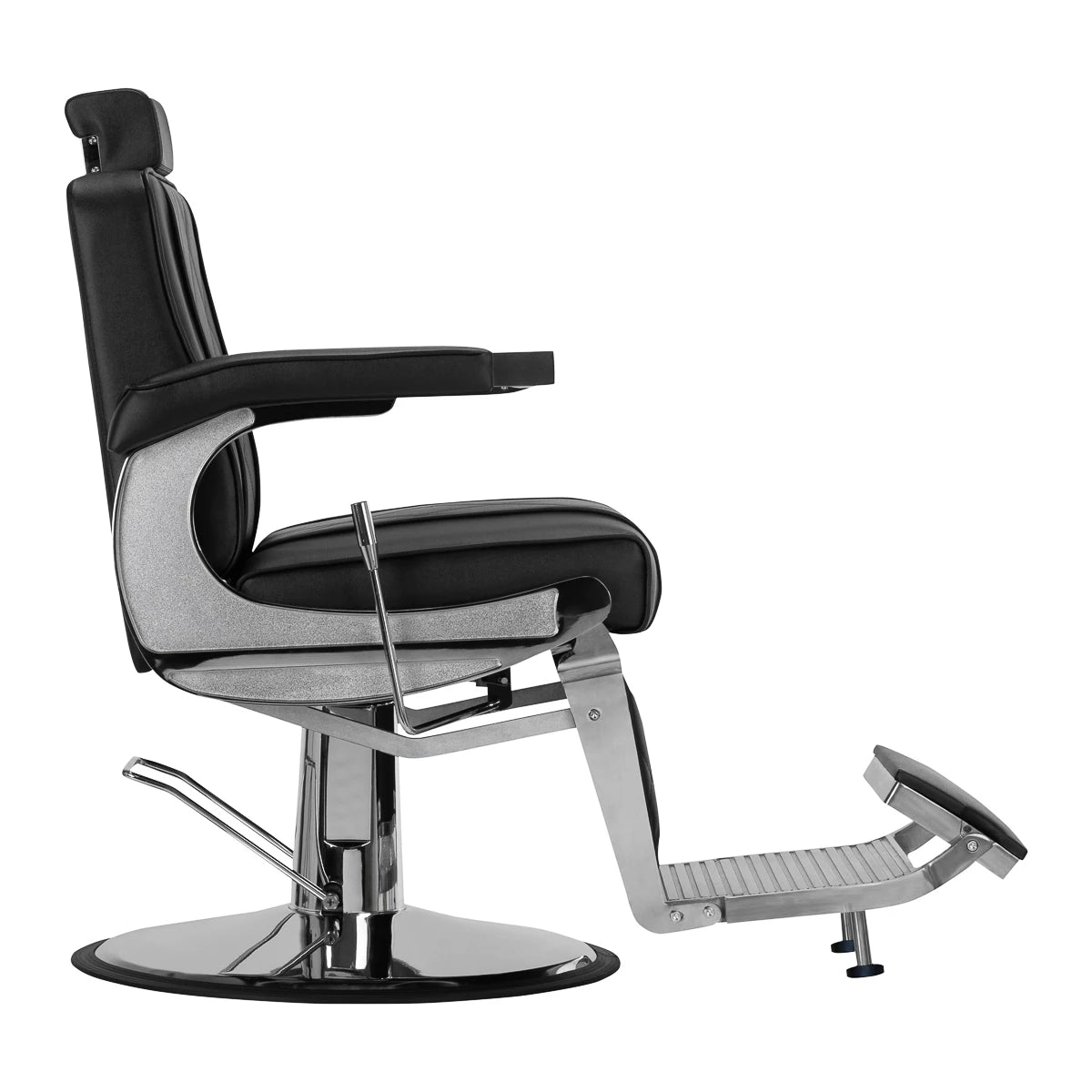 Парикмахерское-барбер кресло Hair System BM88066, черное