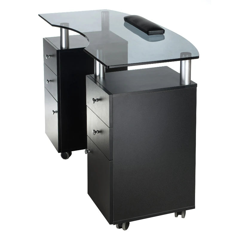 Cosmetische tafel BD-3453, Zwart