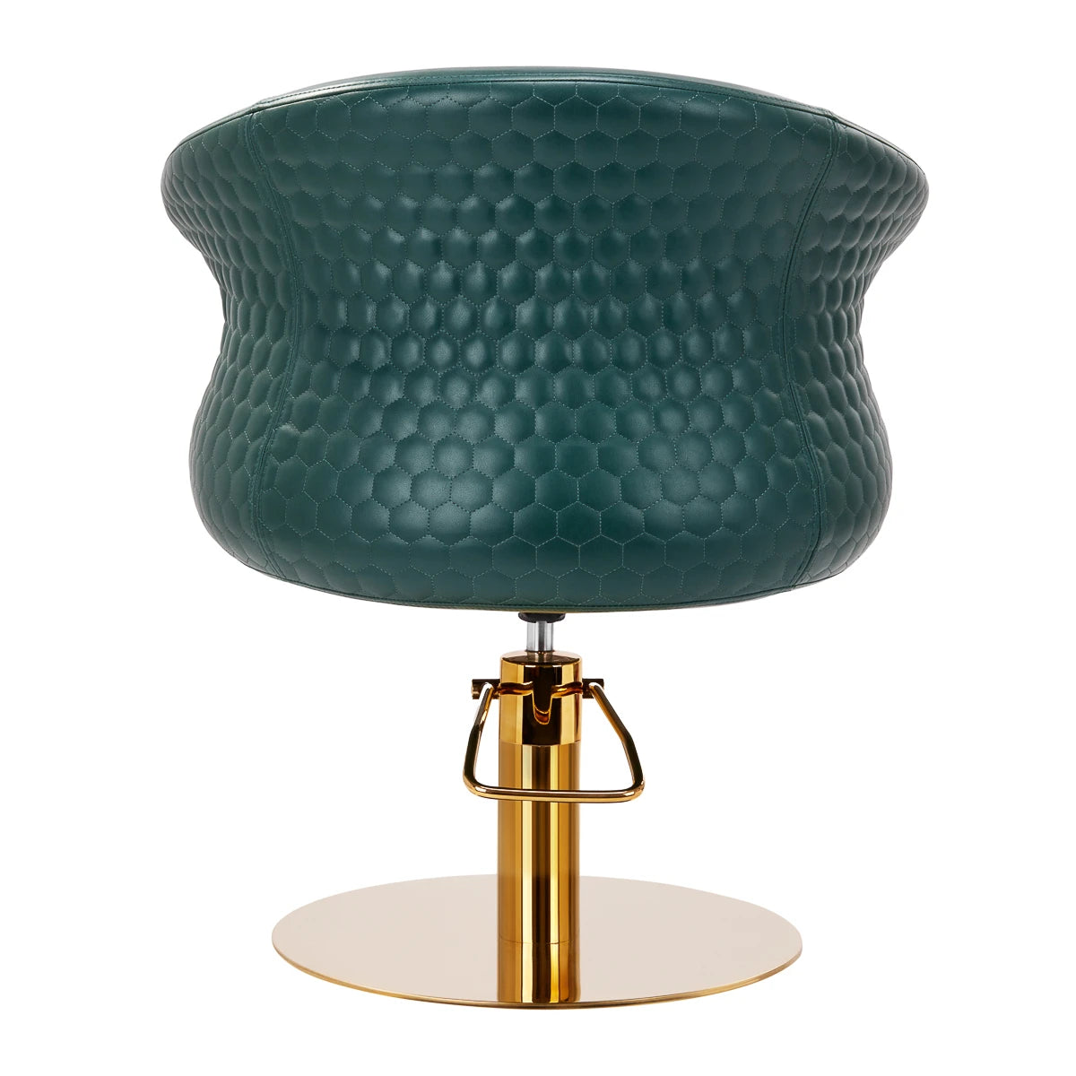 Hairdressing chair Gabbiano Wersal golden-green