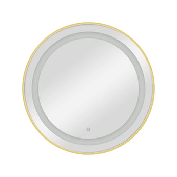 Стойка для укладки волос круглая с LED подсветкой BREE GOLD