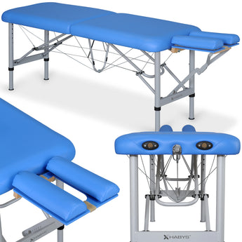 Массажный стол Chiro Ultralux 19 50 см, цвет: K023 голубой