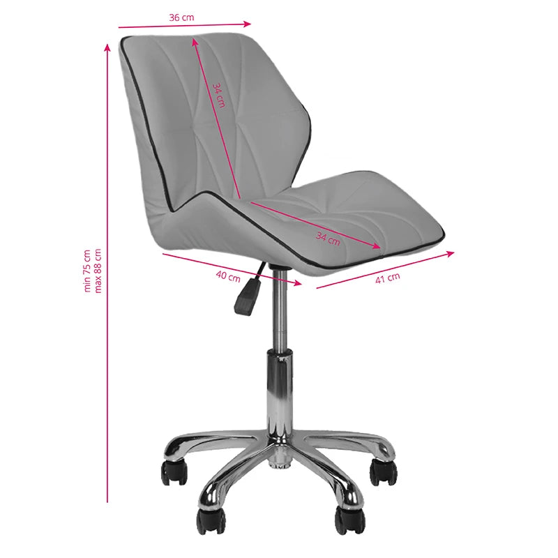 Cosmetic chair, 239A, grey
