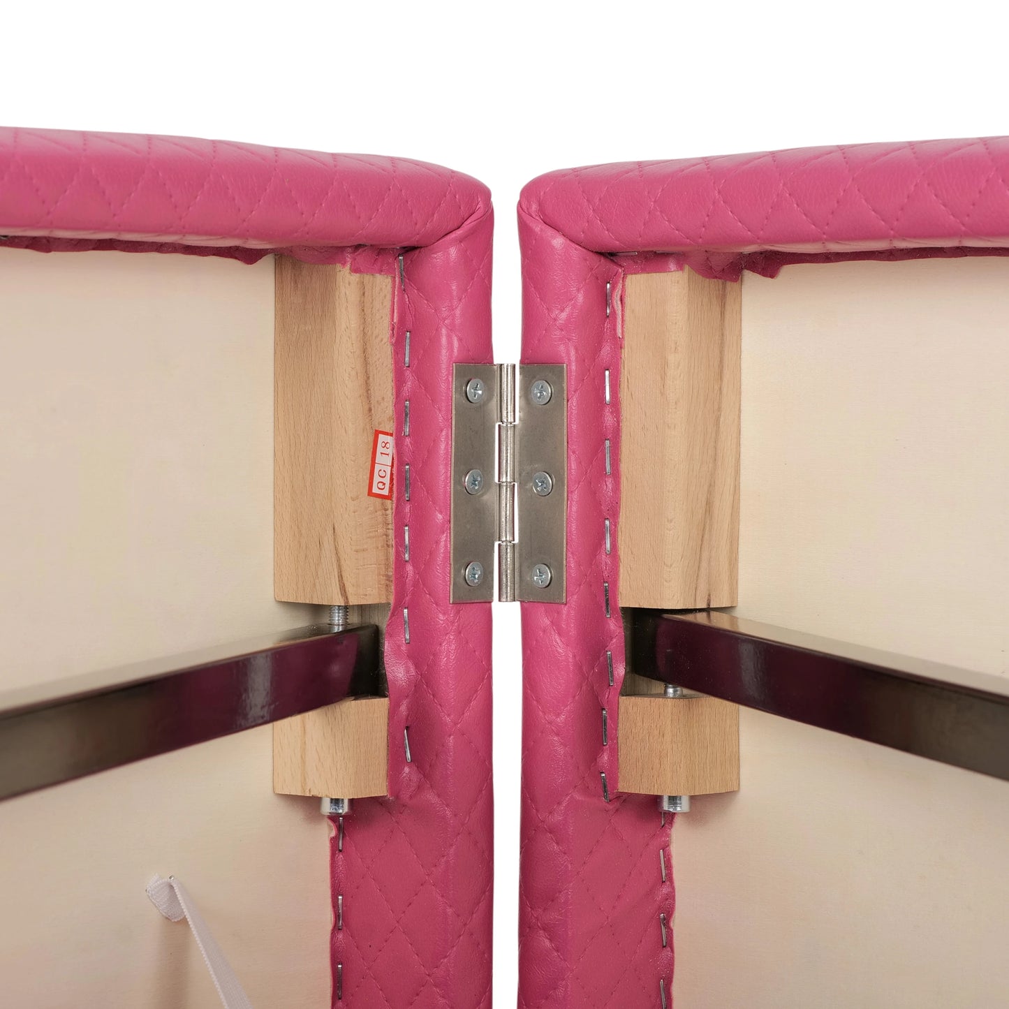 Portable cosmetic and massage bed Estetic Blush Comfy Base K510 Pink