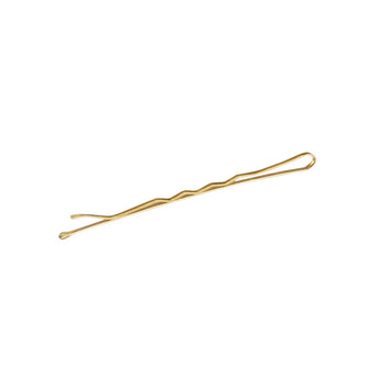 Matu saspraudes E-64, 50 gab., 6 cm, zelta brūns mix