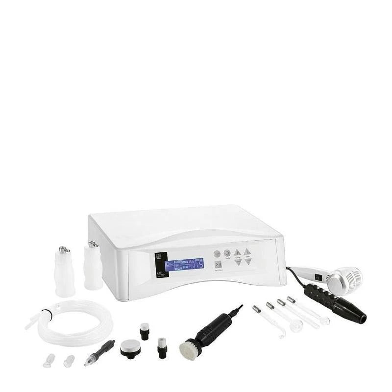 Weelko Daudzfunkcionāls aparāts 5 vienā, C&H āmurs, augstfrekvences elektrods, birste, karstā un aukstā āmurs, ādas skruberis MULTIEQUIPMENT 331