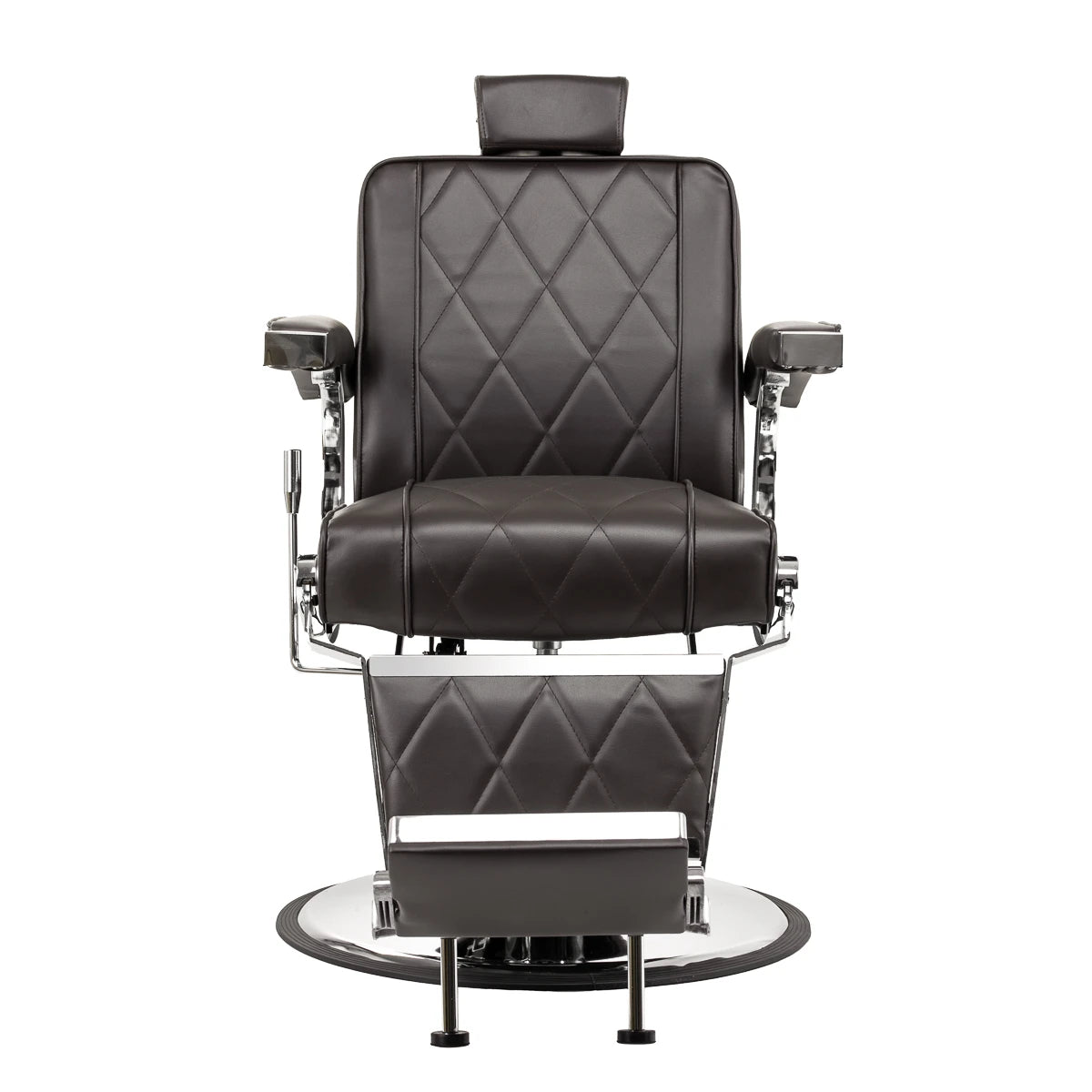 Парикмахерское-барбер кресло Hair System BM88066, коричневое