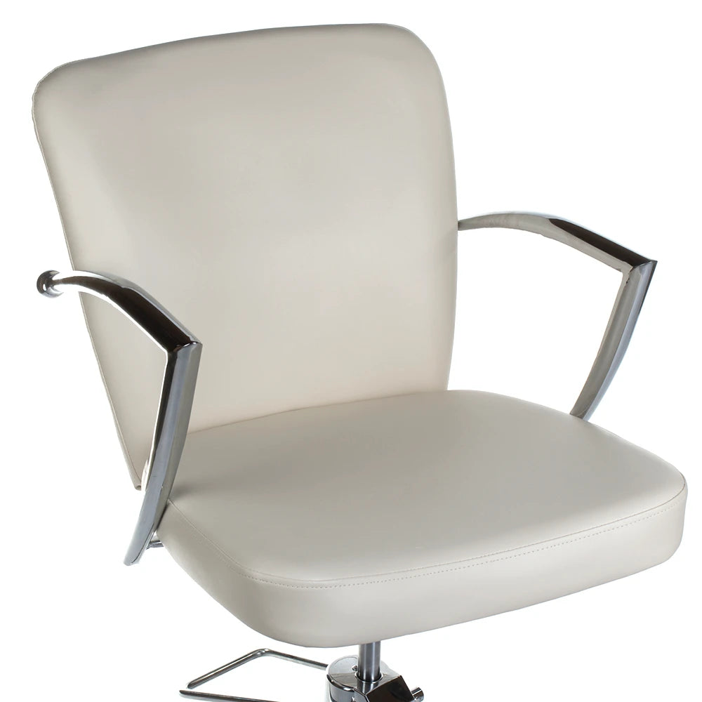 Frisørstol LIVIO BH-8173, creme