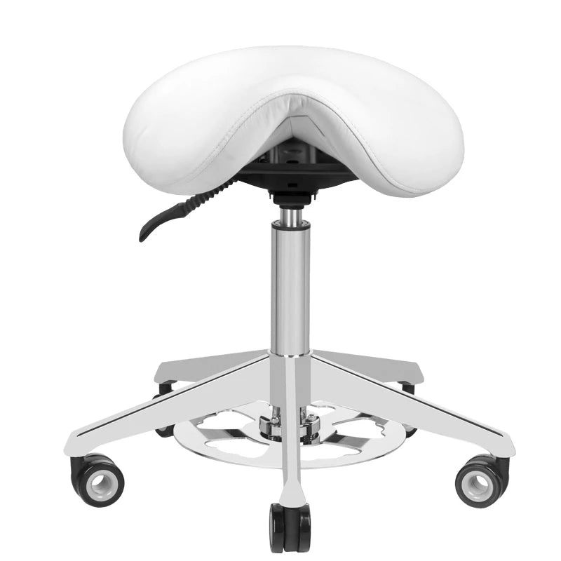 Cosmetic chair, AZZURRO 010F BUMP-UP, white