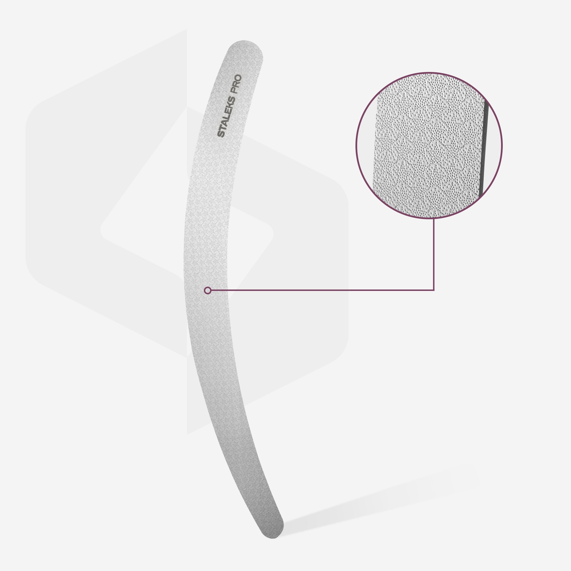 STALEKS EXPERT 10 Laser nail file, 170 mm (curved)