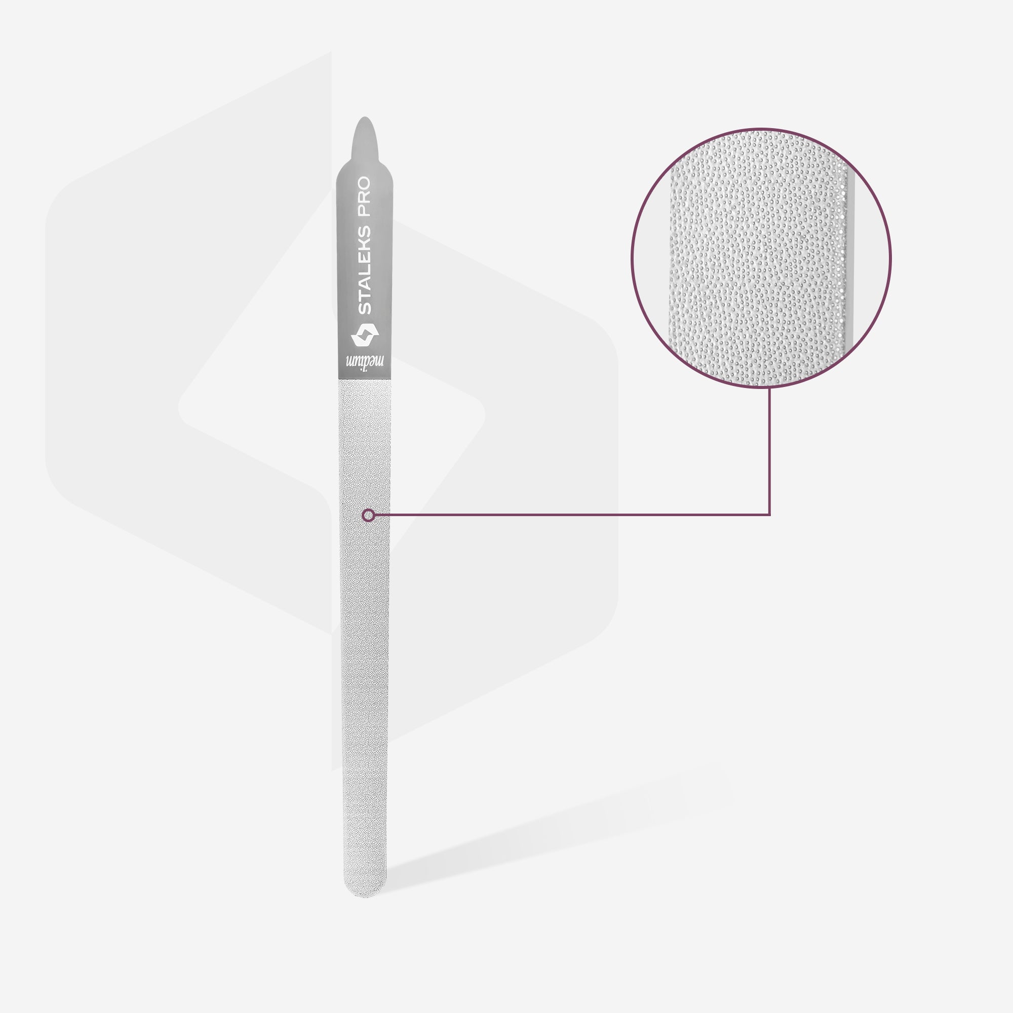 STALEKS EXPERT 11 Laser nail file, 155 mm (straight with handle)