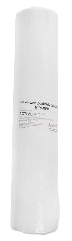 Disposable paper sheet with foil 51cm x50m