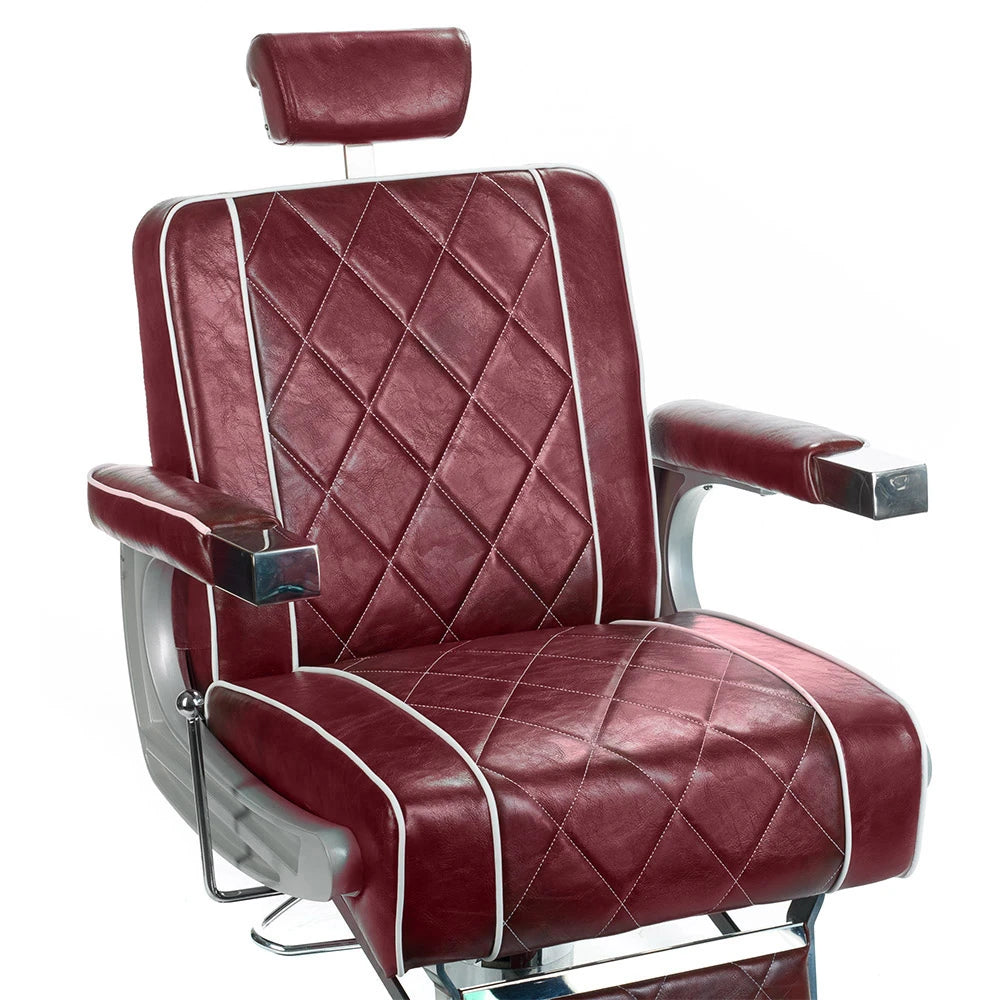 Barberstuhl ODYS BH-31825M, kirschrot
