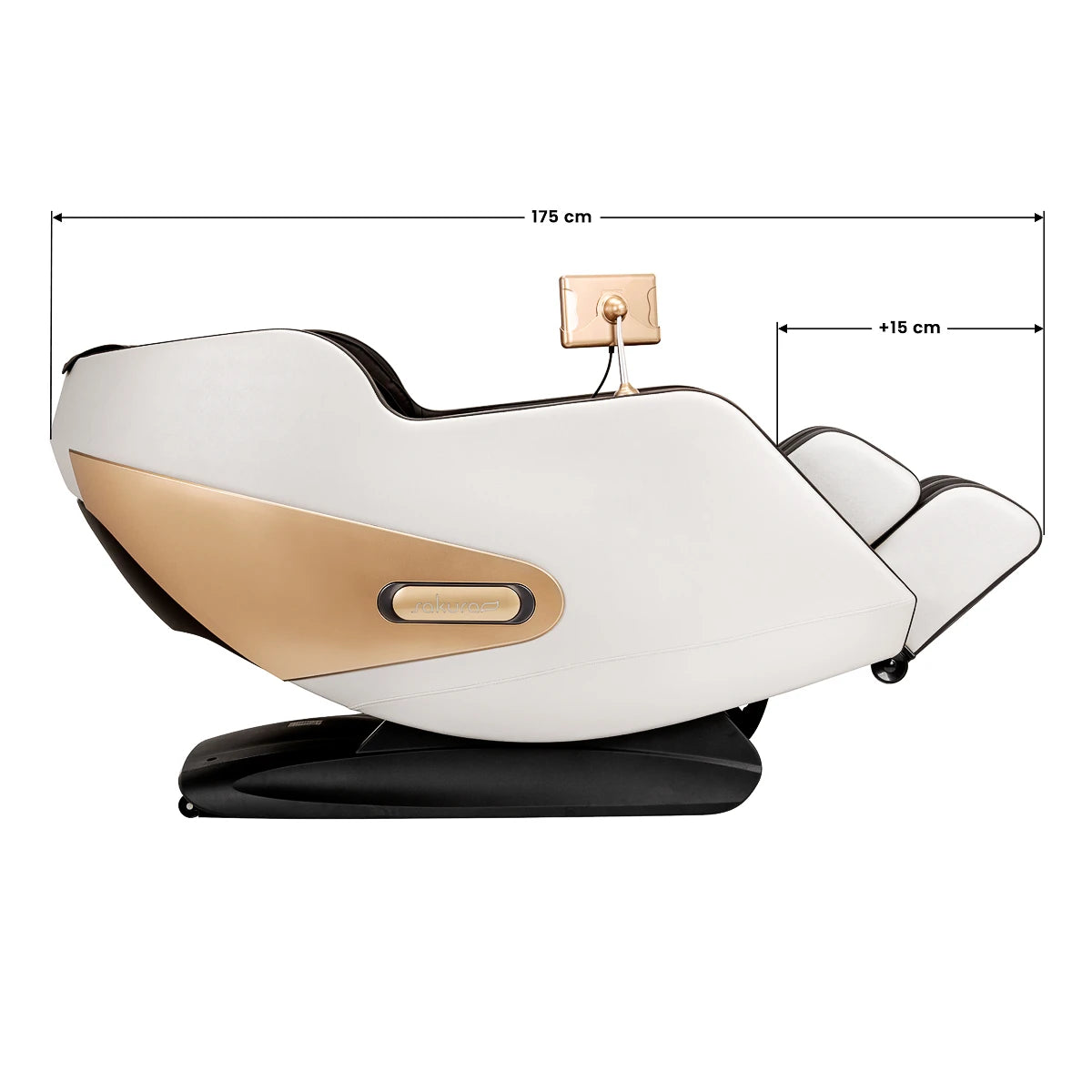 Массажное кресло Sakura Comfort Plus 806 коричневое