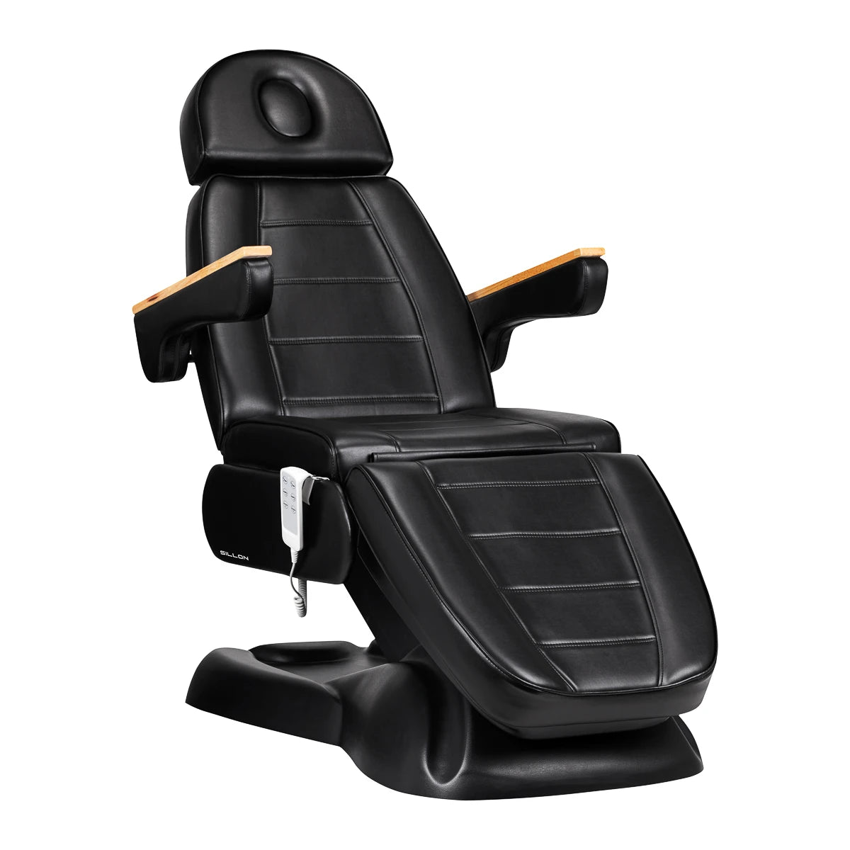 Beauty bed-couche SILLON LUX 273B, 3 motors, black