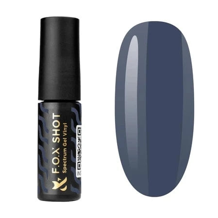 F.O.X hibridinis nagų lakas SHOT Spectrum Gel Vinyl 102, 5 gr