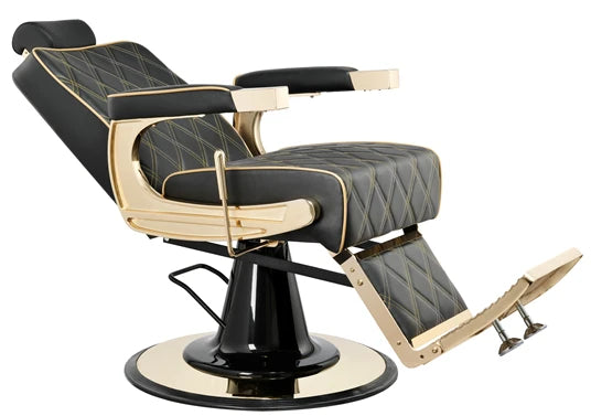 Weelko CREW GOLD Barberstuhl, Gold