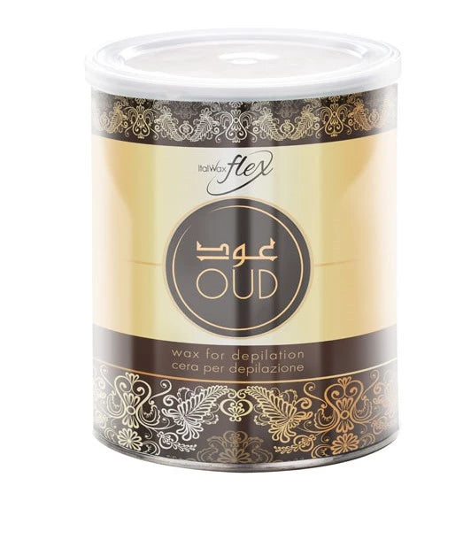 ItalWax FLEX vaškas depiliacijai skardinėse OUD 800ml