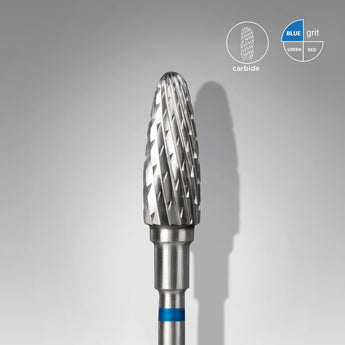 Staleks Karbīda frēzes uzgalis kukurūza zils EXPERT, diametrs 5 mm / darba daļa 13 mm