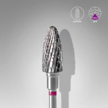 Staleks Expert Karbid sømbor majs lilla, hoveddiam. 6 mm, arbejdsdel 14 mm - violet / medium
