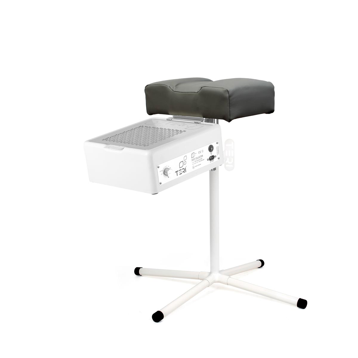 Pedicure foot rest stand with graphite pillow for dust collectors Teri