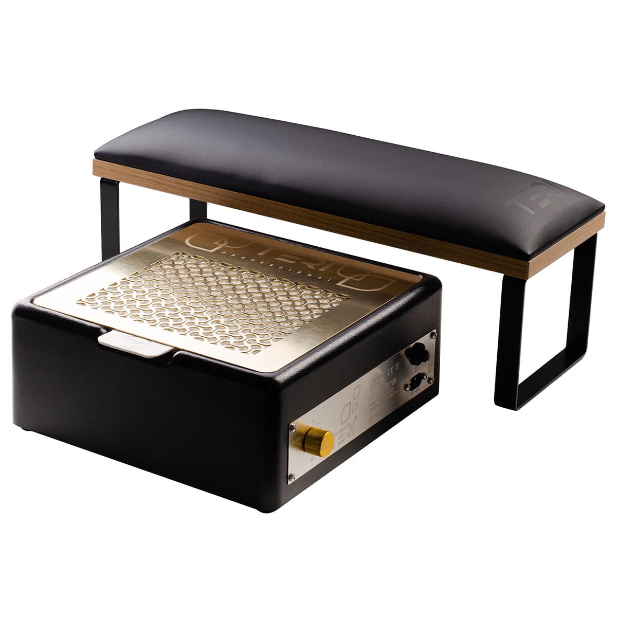 Manicure hand cushion LOFT L black wood