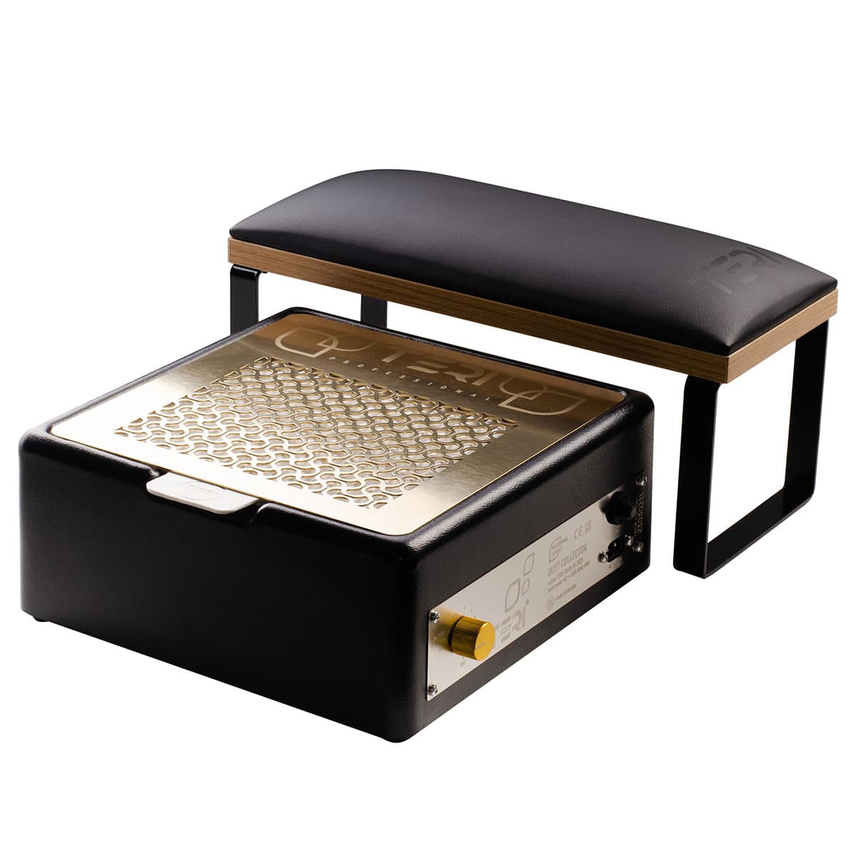 Manicure hand cushion LOFT M black wood