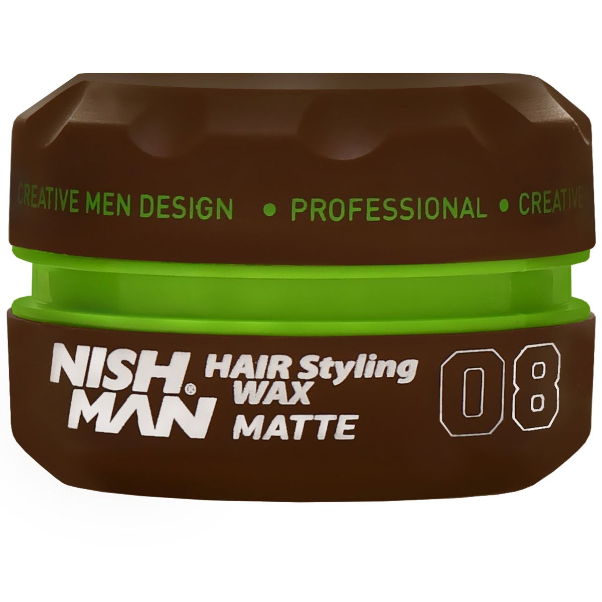 Nishman 08 Hair Styling Wax Matte - Matte Hair Styling Wax, 150ml