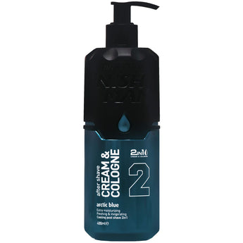 Nishman After Shave Cologne Arctic - 2-in-1 Cream &amp; Cologne Hybrid, 400ml