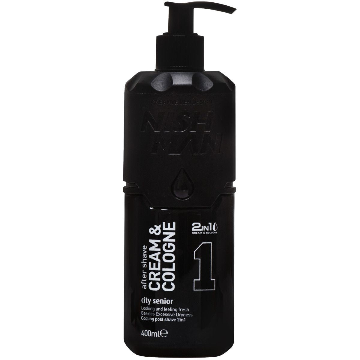 Nishman After Shave Cream Senior - Soothing Post-Shave Cream, 400ml