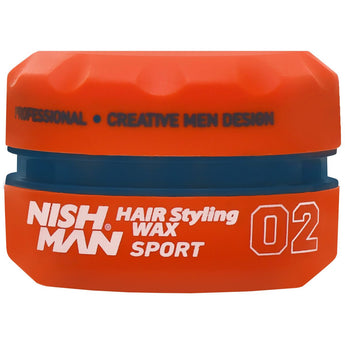 Nishman Hair Styling Wax Sport - Melon Scented Hair Wax, 150ml