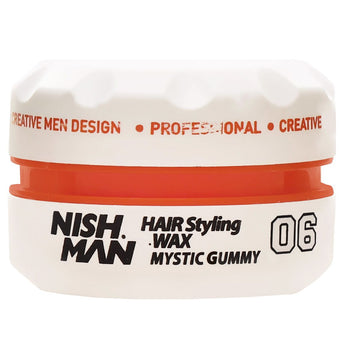 Nishman Hair Wax 06 Mystic Gummy - Hair Styling Wax, 150ml